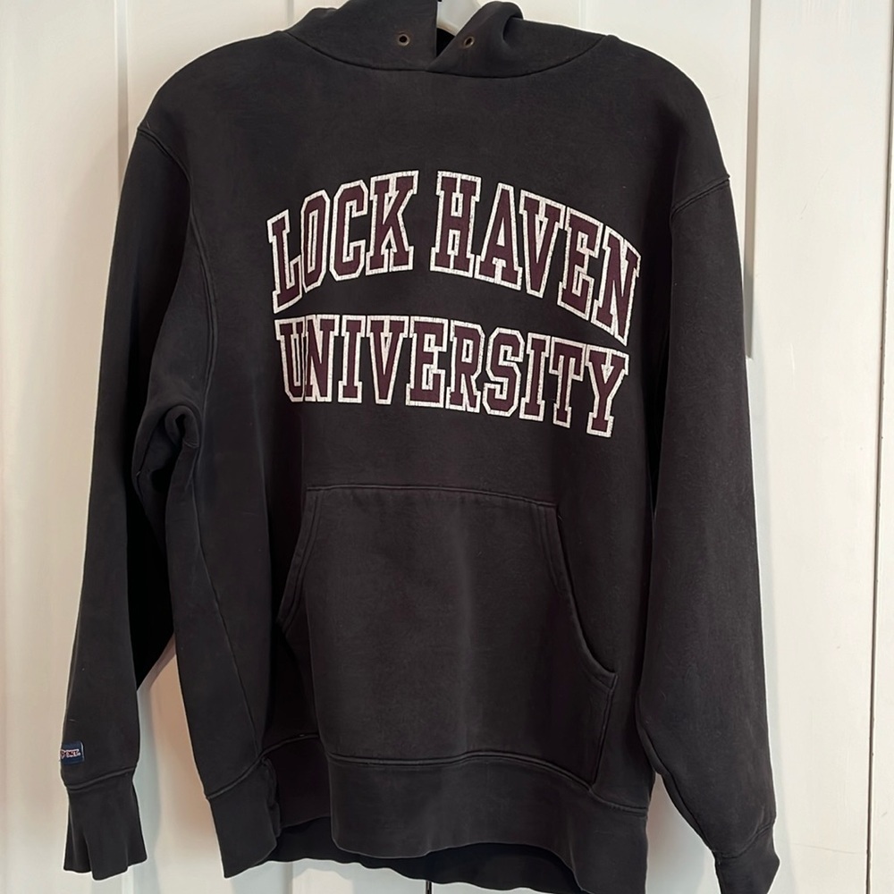 Lock Haven University Hooded Sweatshirt M